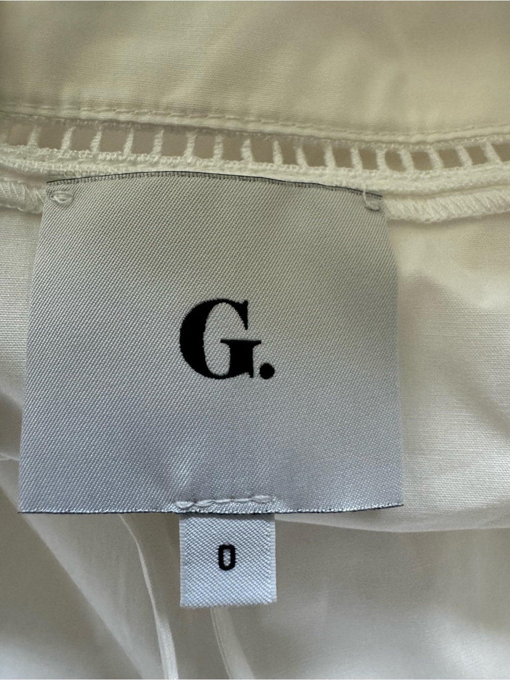 G. Label by Goop Après Spaghetti Strap Empire Waist White Maxi Dress size 0 - Picture 6 of 7